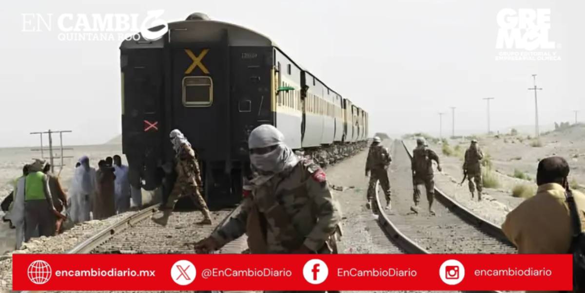 Rebeldes toman como rehenes a más de 450 pasajeros en tren de Pakistán