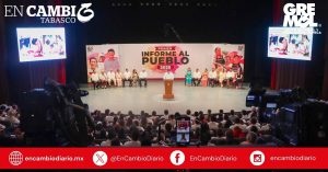 Javier May rinde su Primer Informe: un gobierno que camina, escucha y actúa