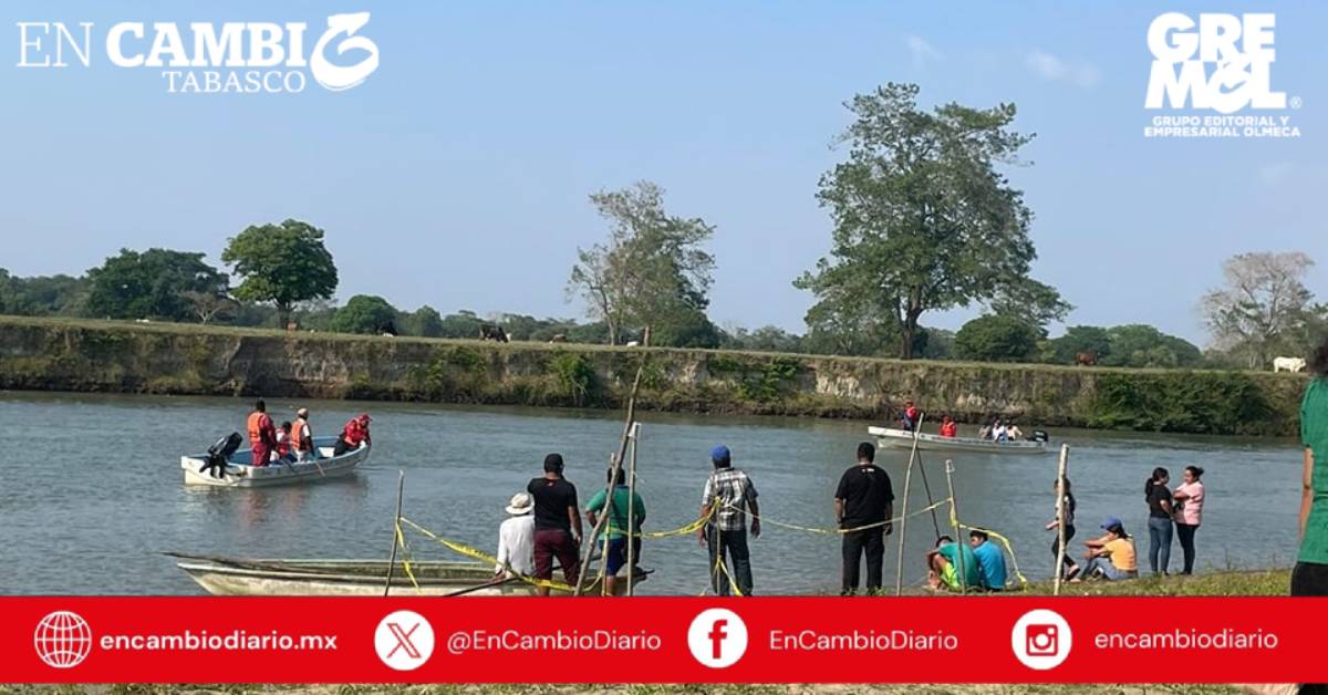 Localizan cuerpo de menor desaparecido en río de Nacajuca