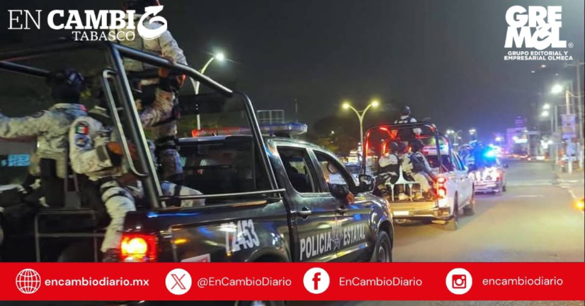 Noche de violencia en Villahermosa: balacera, asaltos e incendios