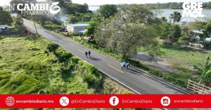 Rescata Javier May su palabra con jonutecos, al entregar la rehabilitación de la carretera Chablé-Boca de San Gerónimo