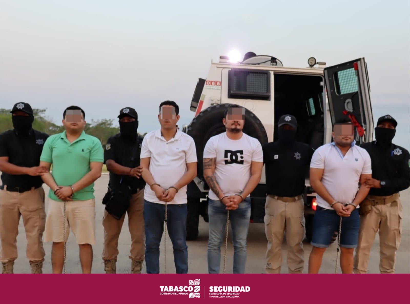 Realiza FIRT Olmeca operativo de traslado de internos a penal de Oaxaca