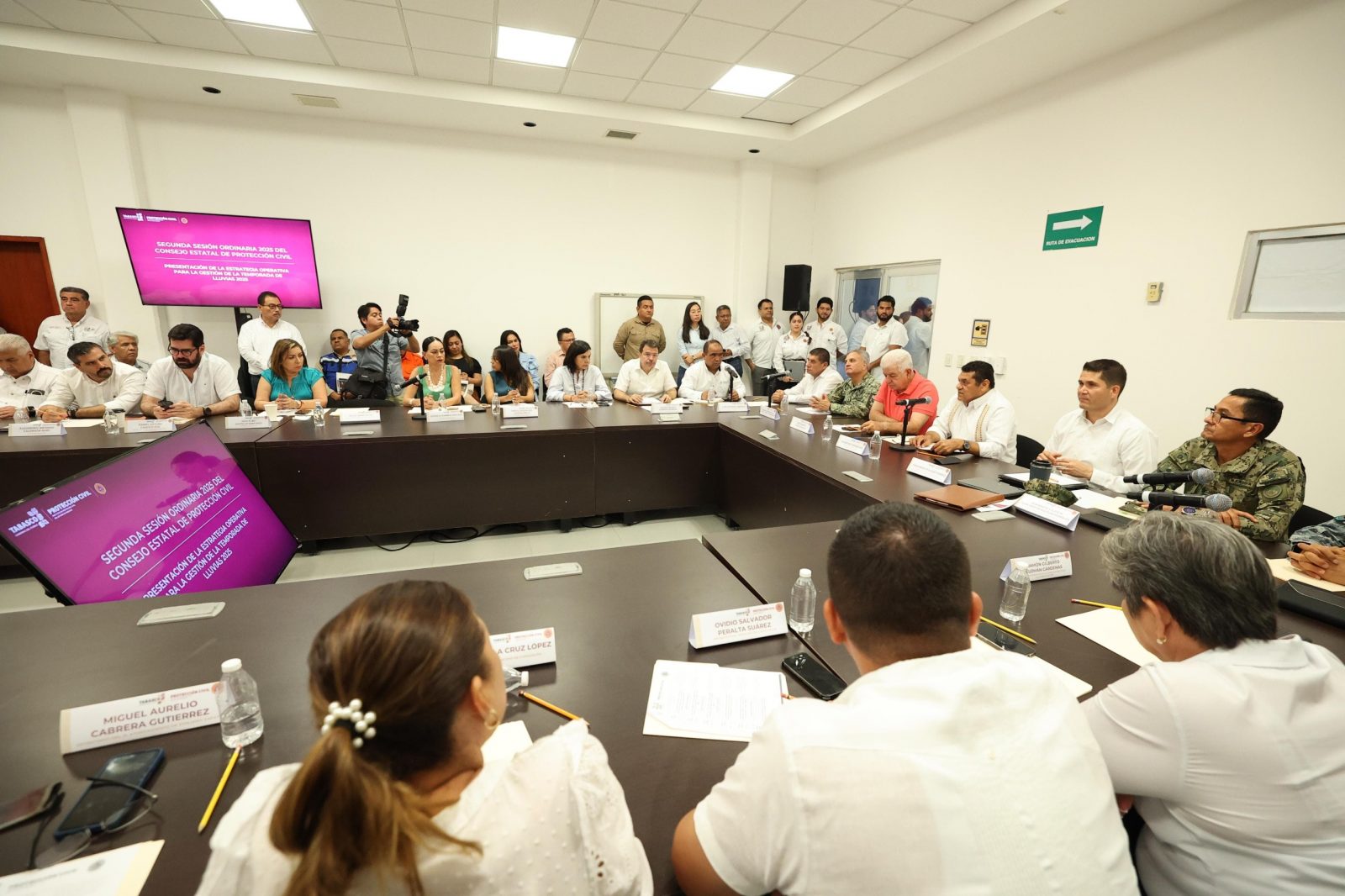 Instalan autoridades Centro Estatal de Operaciones para la Atención en Caso de Emergencia o Desastres Naturales por temporada de lluvias