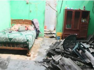 La vivienda de don José Elías fue una de las más afectadas