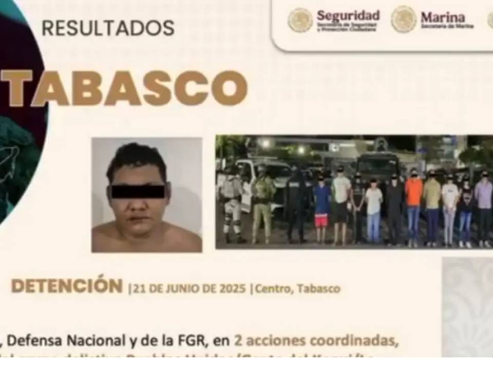 Detienen a grupo delictivo ligado a 'La Barredora': ¡Cae 'El Fursio' en Villahermosa!