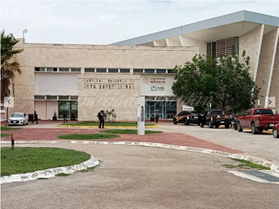 Grupo armado irrumpe en hospital de Yucatán; disparos y pánico