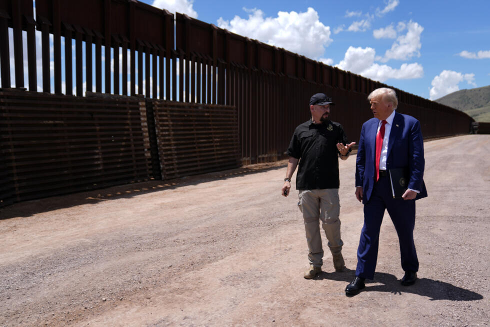 Trump descarta necesitar mucho dinero para blindar la frontera con México