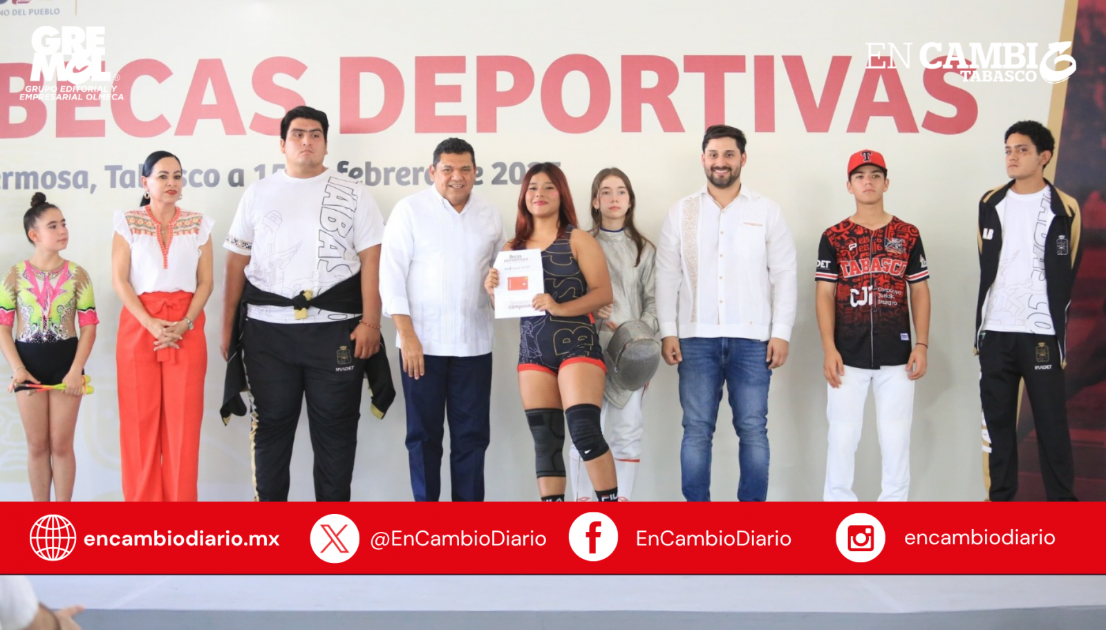 Atletas tabasqueñas reconocen al Gobierno del Pueblo por impulsar el deporte; “la beca de 10 mil pesos nos compromete a ser cada vez mejores”, afirman