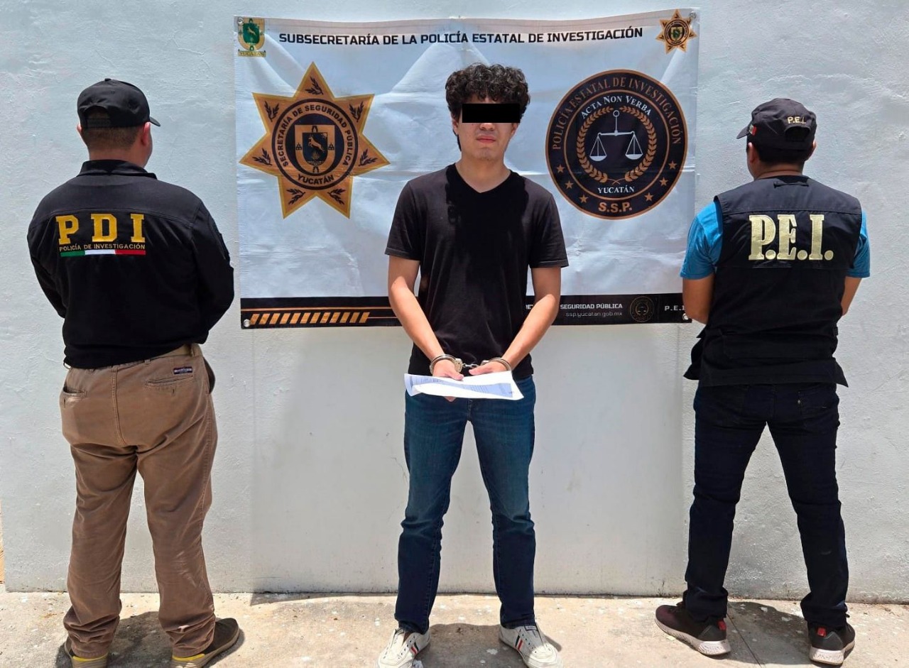 Capturan en Mérida a agresor de mujer en Cancún