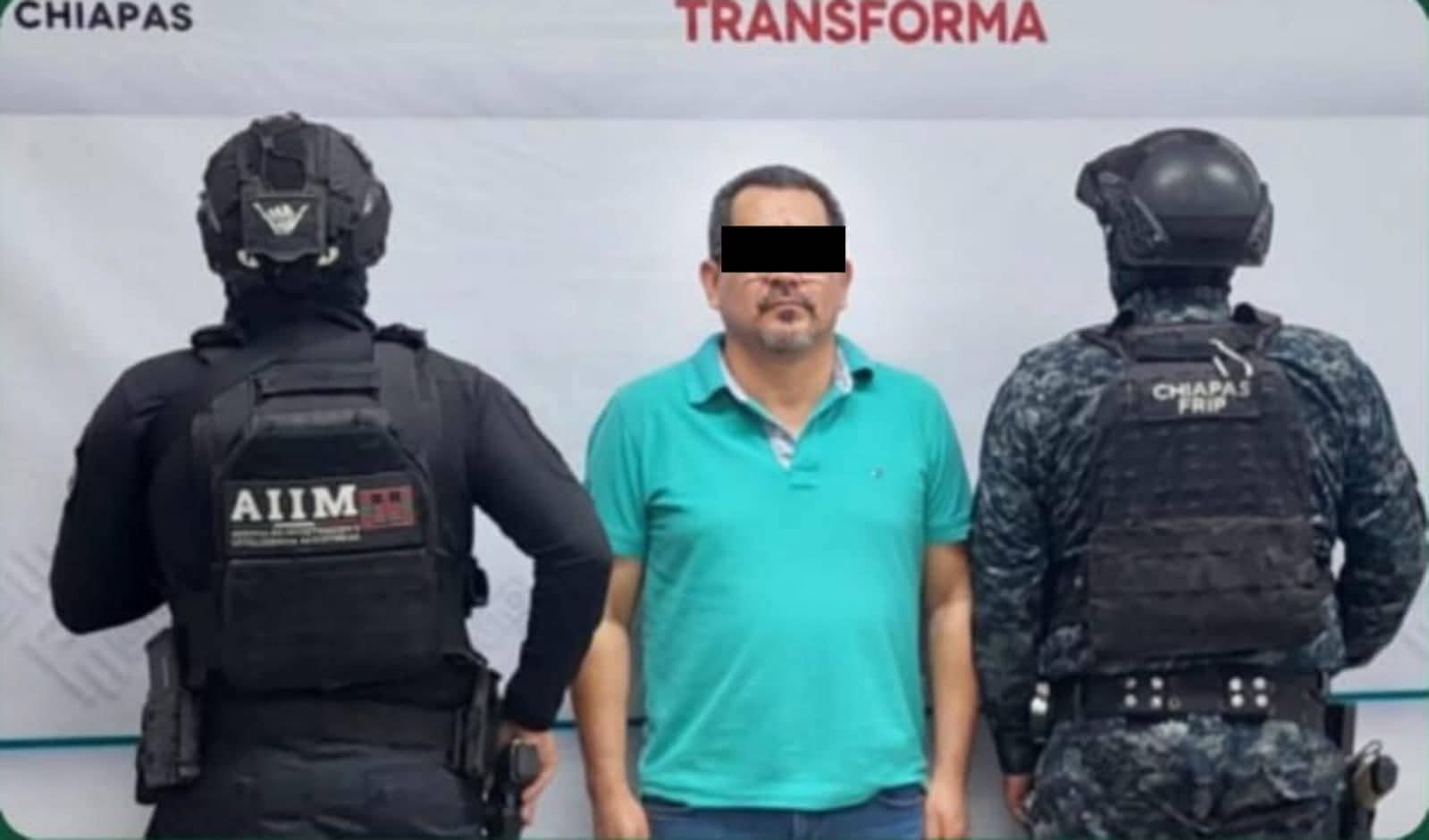 Detienen a director jurídico de Fiscalía de Chiapas por secuestro
