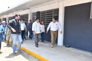 Javier May Rodríguez supervisó personalmente el avance de las obras en el Centro Penitenciario Número 9.