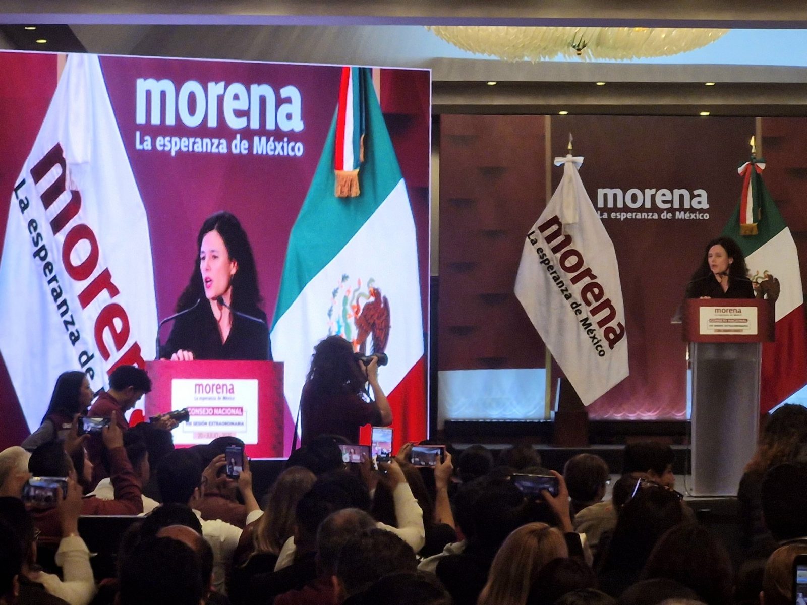 Luisa María Alcalde advierte: Morena no protegerá a quienes traicionen sus principios