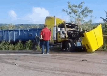 Aparatoso accidente en la carretera Villahermosa-Escárcega deja heridos