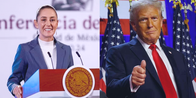 Trump trata de desgastar a Sheinbaum