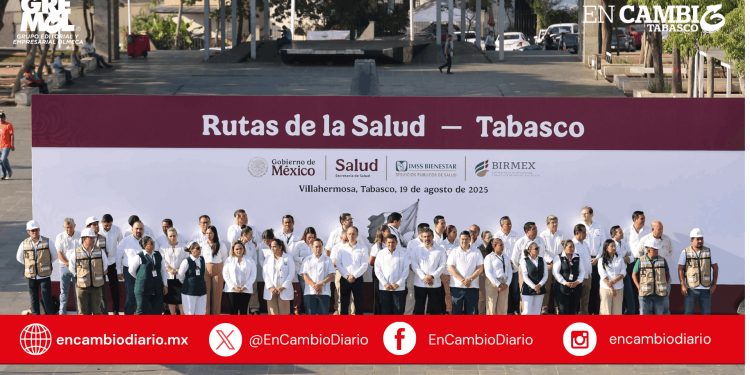 Arrancan ‘Rutas de la Salud’, Gobierno del Pueblo y de México ponen en marcha nueva red de distribución de medicinas del IMSS-Bienestar en Tabasco