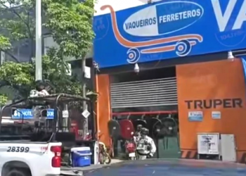 Asaltos y quema de negocios en Tabasco