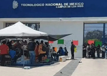 Protestas en Tec de Balancán
