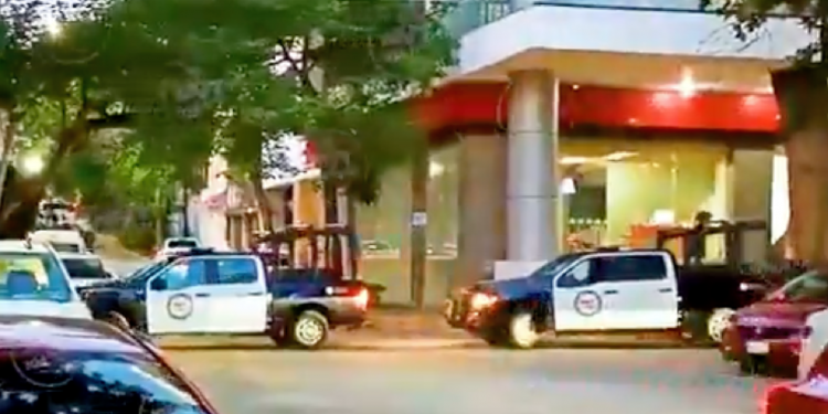 Operativo en Laguna Park genera fuerte movilización