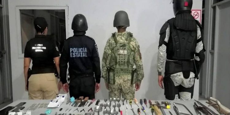 Cateo en penal de Tabasco