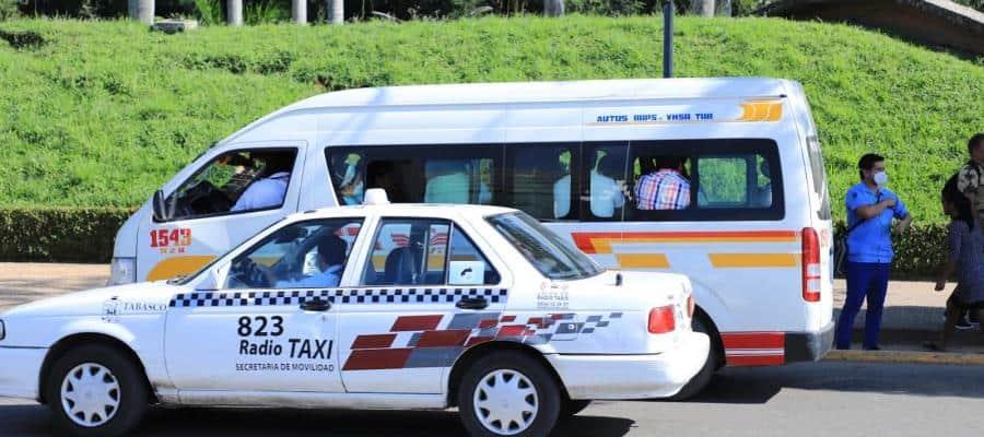 Sustitución de tsurus como taxis en Tabasco: un proceso de renovación gradual