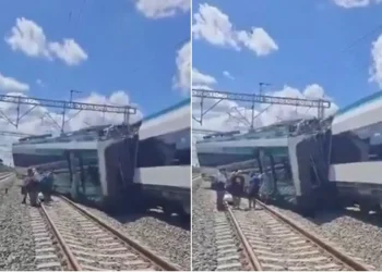 Vagón del Tren Maya se descarrila en Izamal causando alarma