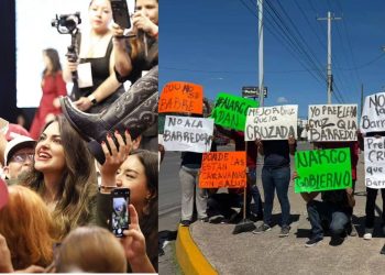 Protestan contra Adán Augusto en informe