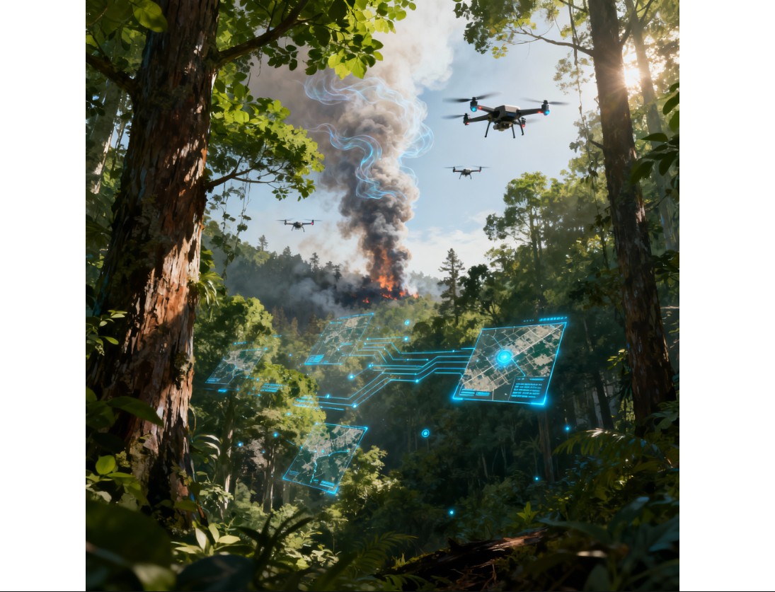 ¿Cómo funciona la IA para detección de incendios forestales?