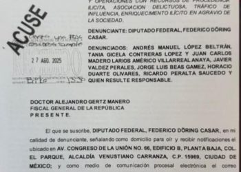 Döring denuncia a Andy por crimen