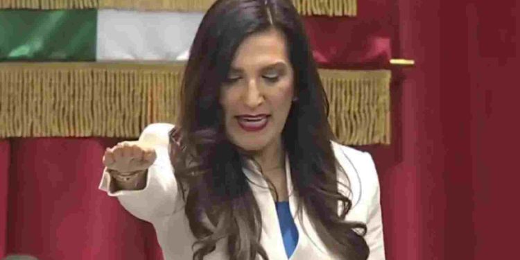 Kenia López Rabadán asume como nueva presidenta de la Cámara de Diputados