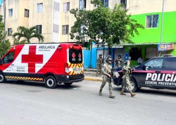 Hombre baleado en el edificio de Paseos del Mar de Cancún