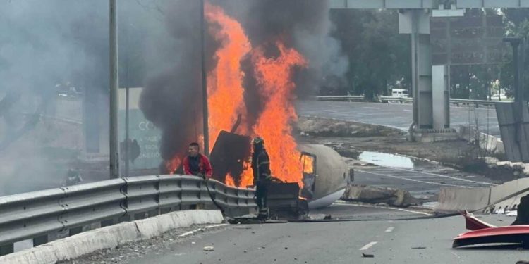 bache causó la explosión de la pipa en Iztapalapa