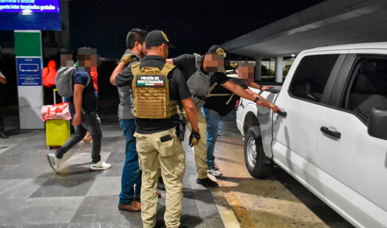 Así capturaron a presunto responsable de asesinato de tres taxista en Playa del Carmen