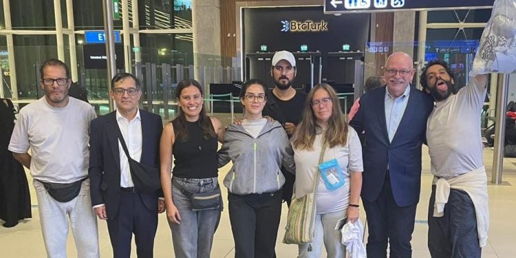 Repatriación de mexicanos detenidos en Israel