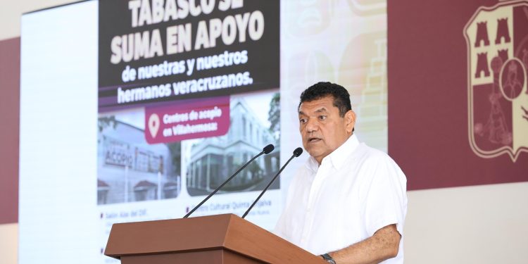 Javier May asegura que Tabasco está preparado ante posibles inundaciones