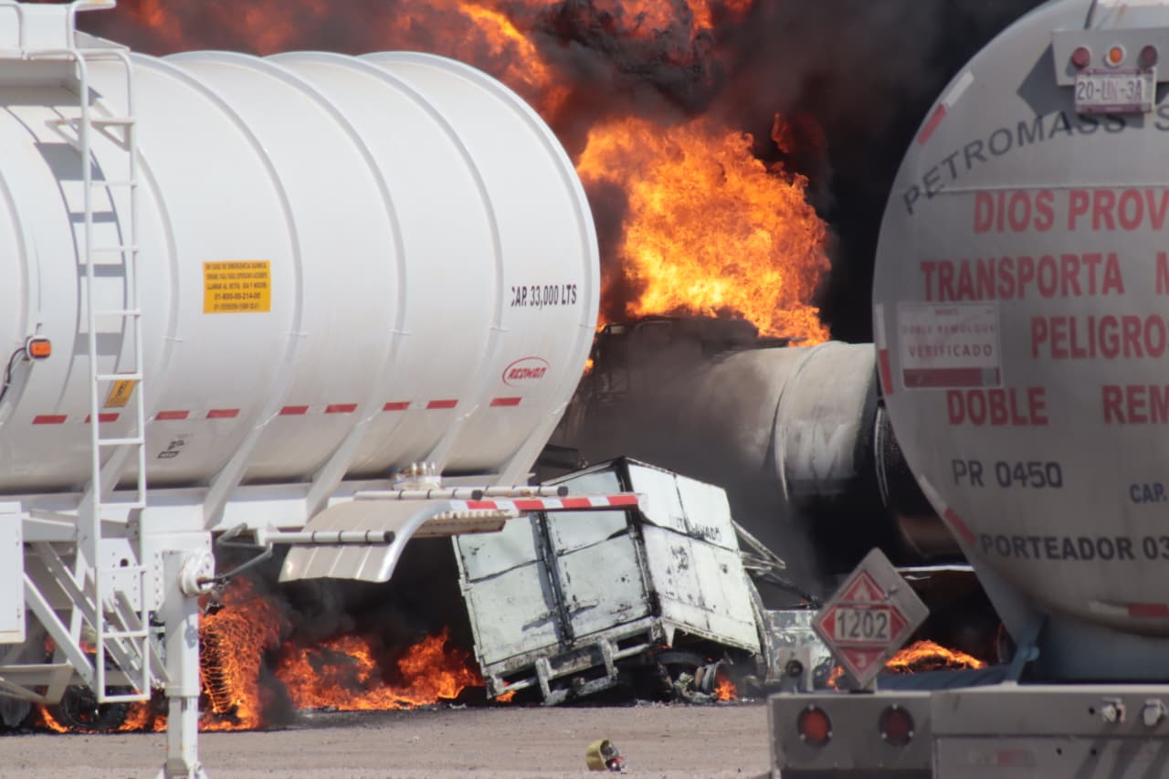 Daños materiales y área afectada en nueva explosión por pipa 
