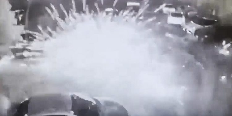 Ataque con dron en la Fiscalía Antisecuestros de Tijuana