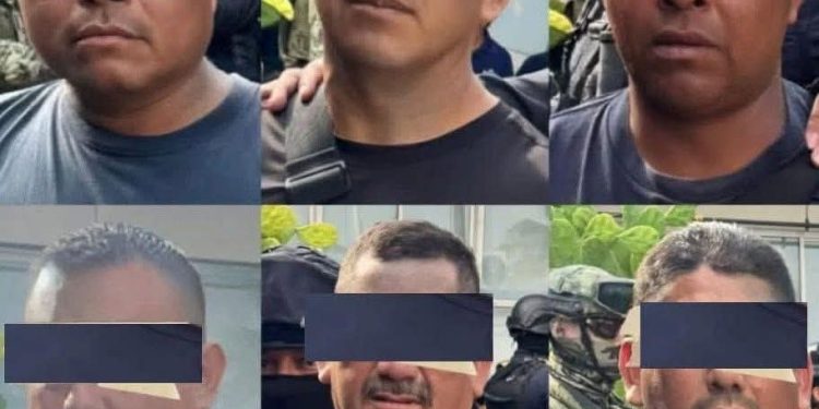 detención de policías de Tabasco vinculados a la Barredora