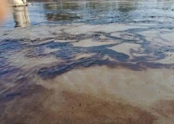derrame de petróleo en el Río Pantepec