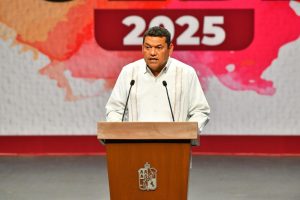 Cero impunidad y mano dura para los delincuentes: May en su informe