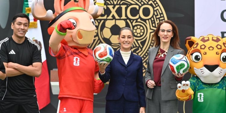 Boleto del Mundial 2026 de Claudia Sheinbaum
