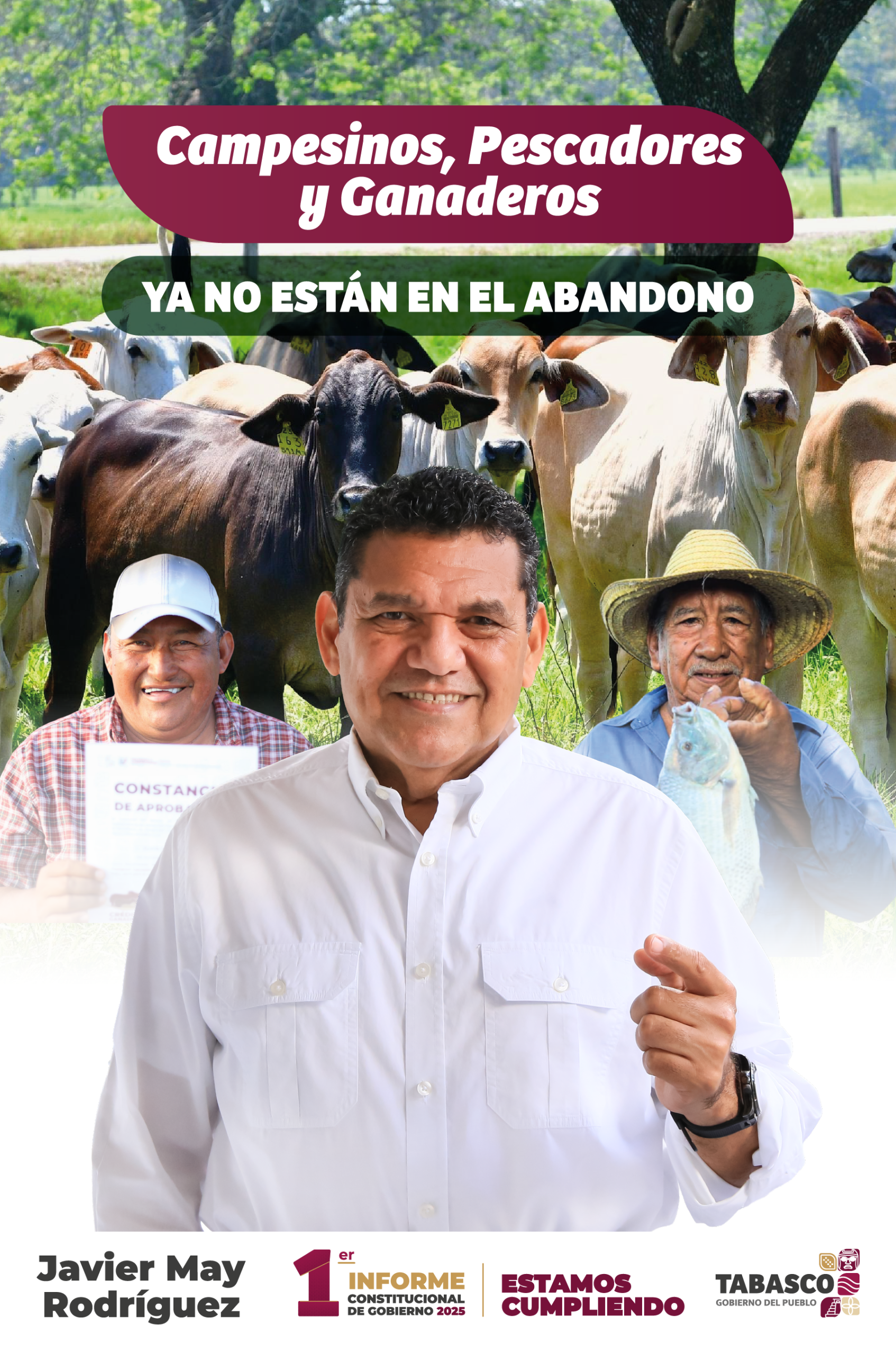 Campesinos, pescadores y ganaderos