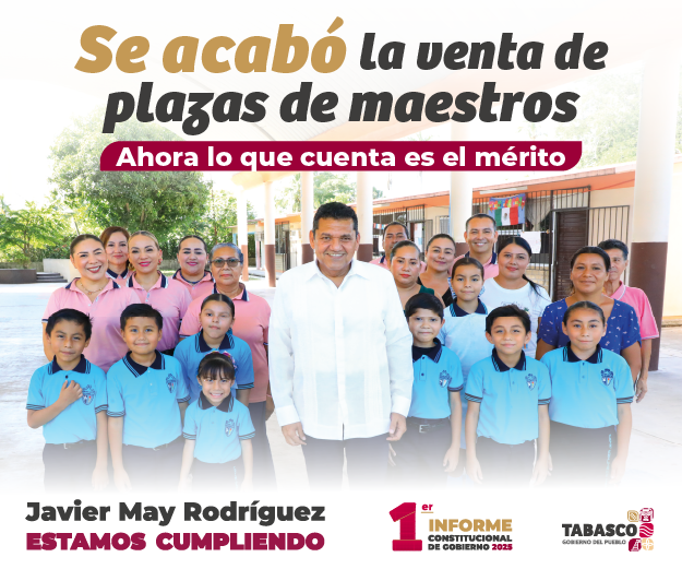 venta de plazas de maestros en Tabasco