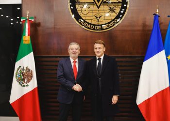 motivo de la visita de Macron a México