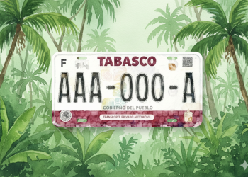 dónde tramitar placas en Villahermosa