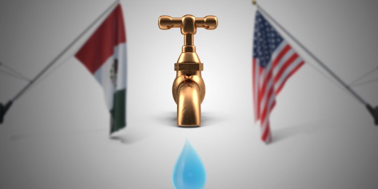 agua de México para Estados Unidos