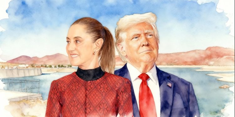 negociaciones del agua de México para Estados Unidos