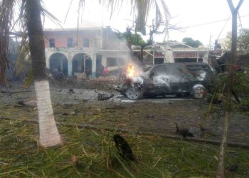 explosión en Coahuayana