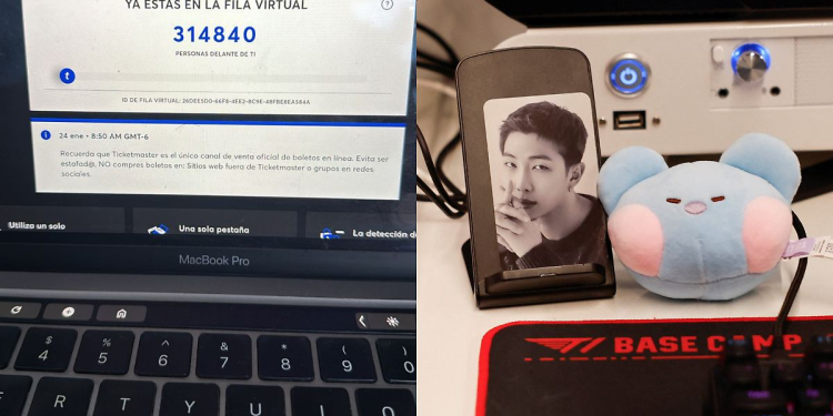 BTS sold out México: 1.1M fans en fila virtual