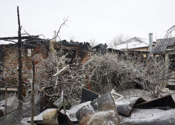 Noche de terror ruso azota Ucrania en invierno