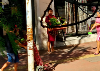 Vendedores ambulantes mercado Pino Suárez persisten